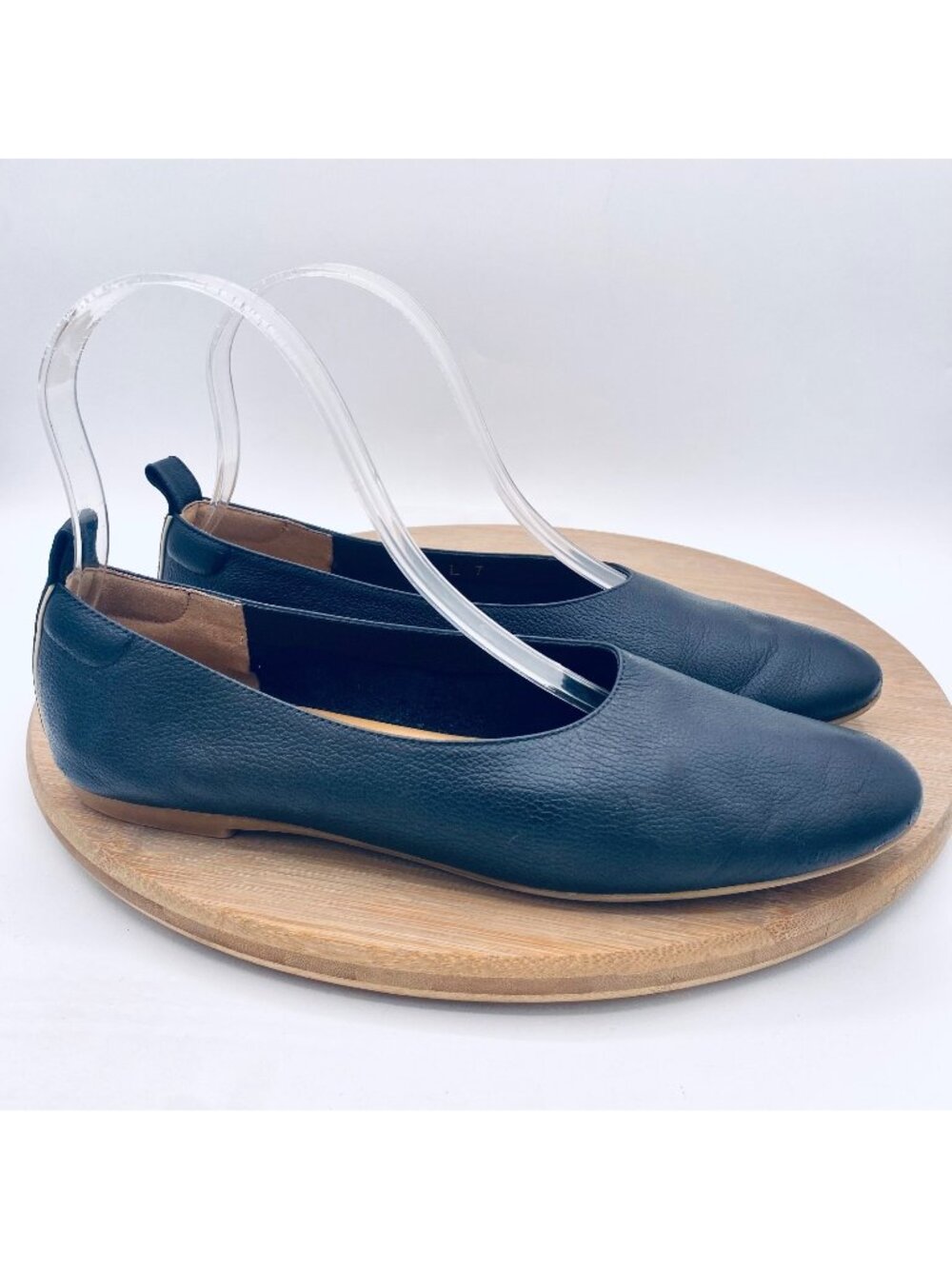 Everlane Shoes Womens 7 Black Leather Day Glove Ballet Flats Minimalist Preppy